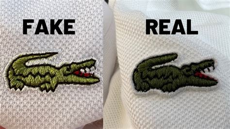 how to spot fake lacoste clothing|how to see original lacoste.